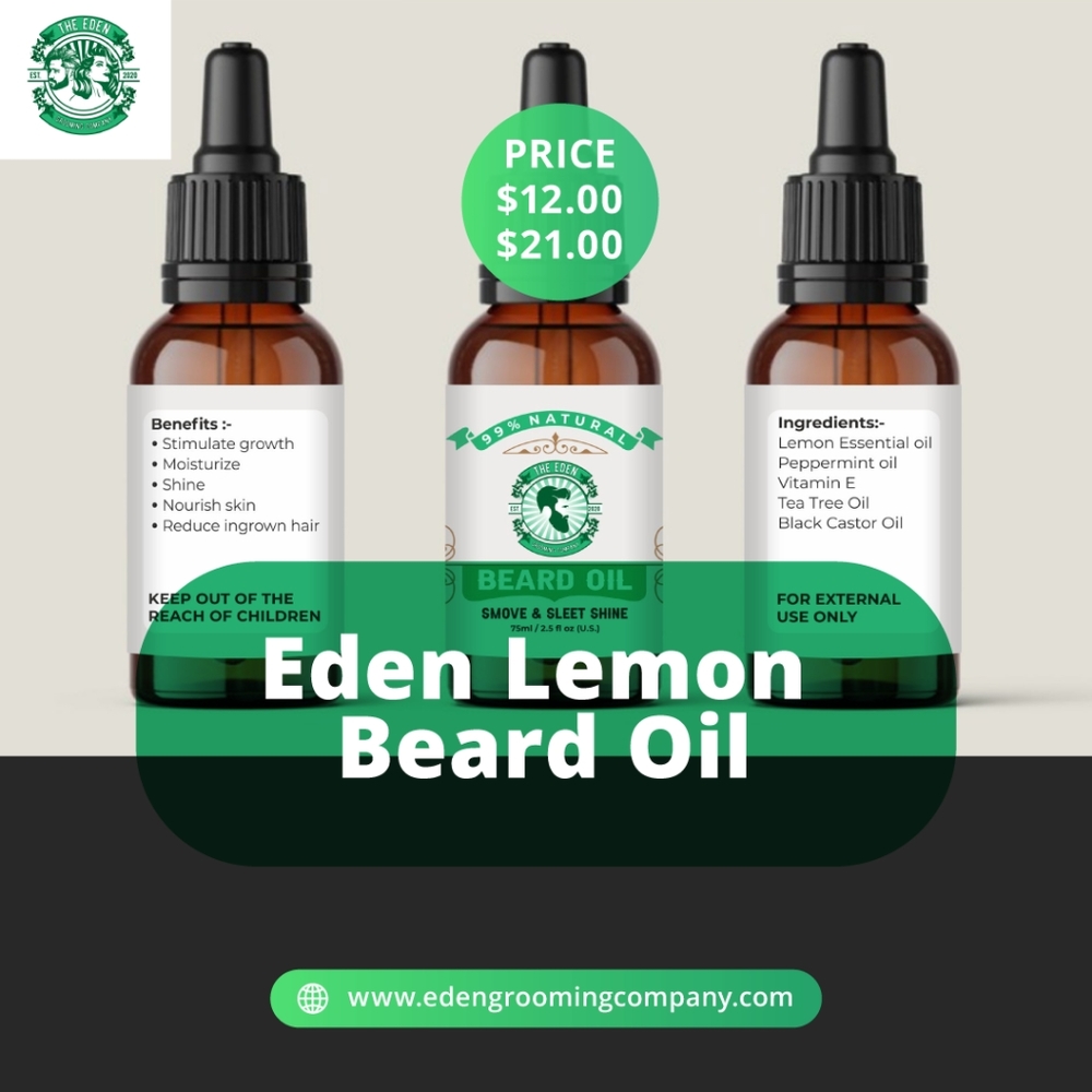 Lemon Natural Beard Oil
